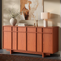 The Linear 63" Sideboard | Classic Cherry Wood Finish