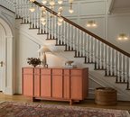 The Linear 63" Sideboard | Classic Cherry Wood Finish