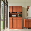 The Linear 72" Kitchen Pantry | Classic Cherry Tall Storage Cabinet